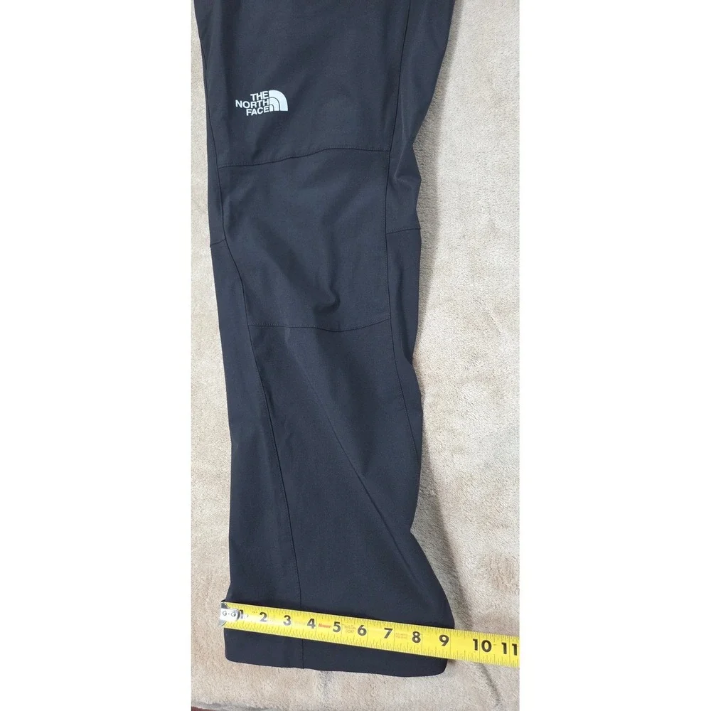 The North Face Summit Series Belted Pants Men's 36x32 Black Stretch Hiking EUC